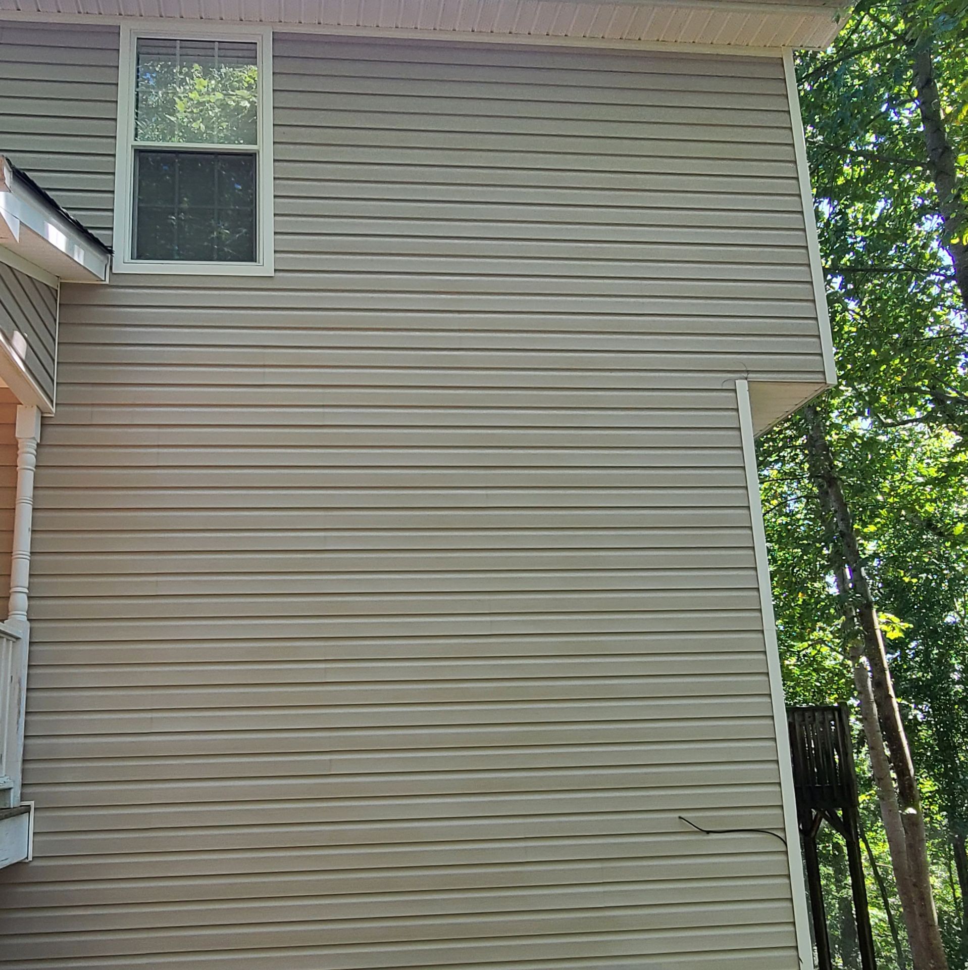 House Siding Cleaned